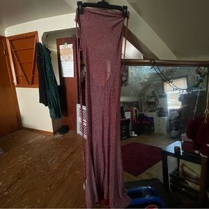 Sparkling Pink Maxi Dress